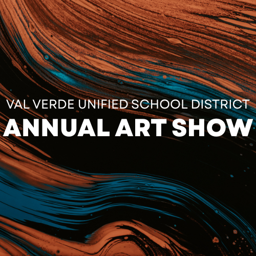 Val Verde Unified School District Annual Art Show logo