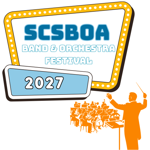 SCSBOA Band & Orchestra Festival 2027 logo